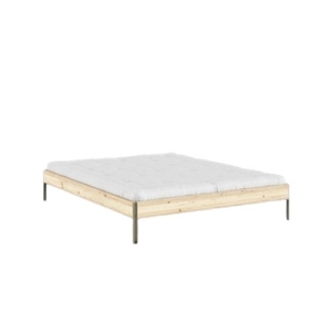 Cadre de Lit Karup Core 160x200 Brut/Vert Sauge