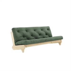Canapé Karup Fresh avec Matelas 756 Vert olive/Brut