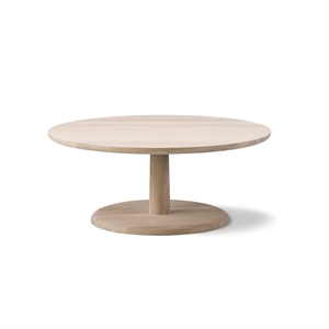 Fredericia Furniture Pon Table Basse Chêne Savonné Ø90 cm