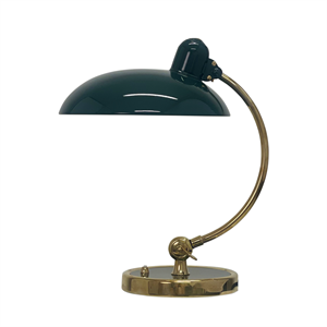 Fritz Hansen Kaiser Idell 6631-T Lampe à Poser de Luxe Vert Bespoke/ Laiton - Édition Exclusive