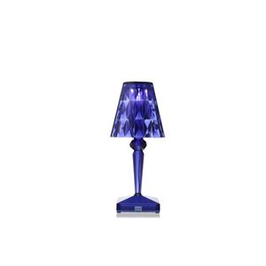 Kartell Battery Lampe à Poser Bleu