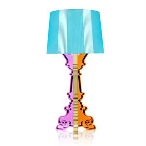 Kartell Bourgie Lampe à Poser Bleu Clair