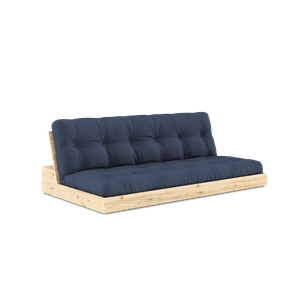 Karup Design Base Canapé Lit Avec Matelas 5 Couches Transparent/Marine