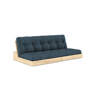 Karup Design Base Canapé Lit Avec Matelas 5 Couches Transparent/Pétrole