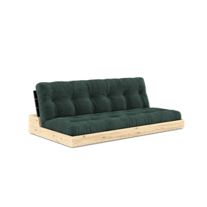 Karup Design Base Canapé Lit Avec Matelas 5 Couches Noir Nuit/Algue