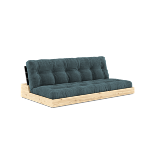 Karup Design Base Canapé Lit Avec Matelas 5 Couches Noir Nuit/Bleu Pâle