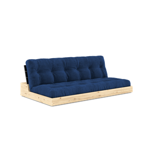 Karup Design Base Canapé Lit Avec Matelas 5 Couches Noir Nuit/Bleu Royal