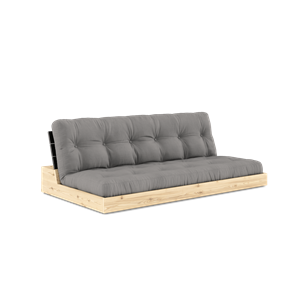 Karup Design Base Canapé Lit Avec Matelas 5 Couches Noir Nuit/ Gris