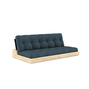 Karup Design Base Canapé Lit Avec Matelas 5 Couches Noir Nuit/Pétrole