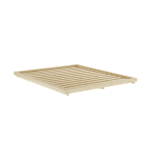 Karup Design Dock Cadre de Lit 160x200 Pin Laqué Incolore