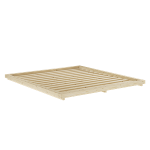 Karup Design Dock Cadre de Lit 180x200 Pin Laqué Incolore