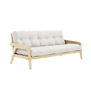 Karup Grab Canapé-lit en Pin Laqué Transparent/701 Naturel