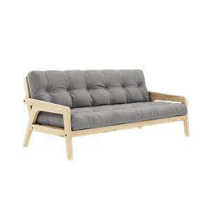 Karup Design Grab Sofa M. Matelas 5 Couches 746 Gris/Laqué Transparent