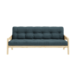 Karup Design Grab Sofa M. Matelas 5 Couches Bleu Pétrole/Laqué Transparent
