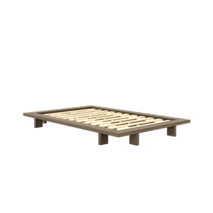 Cadre de Lit Karup Design Japan 120x200 Caroube Marron