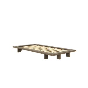 Cadre de Lit Karup Design Japan 90x200 Caroube Marron