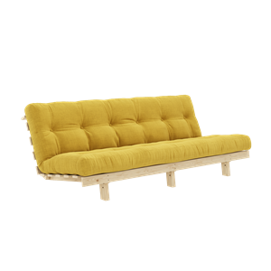 Karup Design Lean Sofa Canapé Avec Matelas Alpha 130x200 Miel/Brut