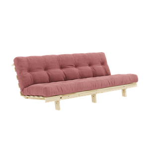 Karup Design Lean Sofa Canapé Avec Matelas Alpha 130x200 Sorbet Rose/Brut