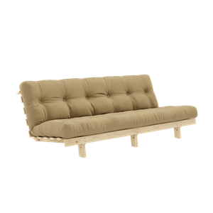 Karup Design Lean Sofa Canapé Avec Matelas Alpha 130x200 Blé Beige/Brut