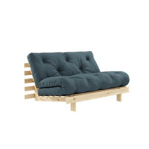 Karup Design Canapé Lit Roots Avec Matelas 140x200 757 Bleu Pétrole/Pin