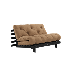 Karup Design Canapé Lit Roots Avec Matelas Roots 140x200 Moka/Laqué Noir