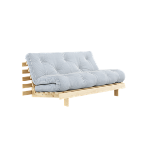 Karup Design Canapé Lit Roots Avec Matelas 160x200 Brut/Bleu Plage