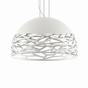 Lodes Kelly Dome Grande Suspension Blanche Mat