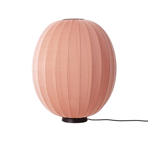 Lampadaire Haut/bas Ø65 Corail, Made By Hand et Tricoté avec Soin