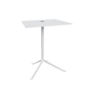 Table d'appoint Fritz Hansen Little Friend KS14, Blanc/ Aluminium thermolaqué