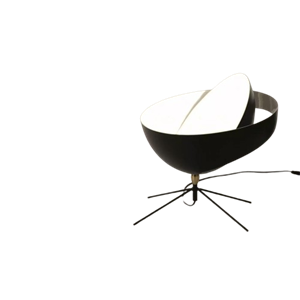 Serge Mouille Saturnus Lampe De Bureau Noir
