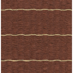 Tapis ligne Woodnotes 140x200 fil de papier/ Brun rouge/naturel