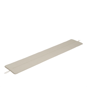 Muuto Coussin Linéaire Pour Banc En Acier Gris 170 cm