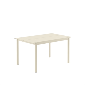 Table Acier Linéaire Muuto 140 X 75 cm