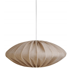 Watt & Veke Ellipse 80 Abat-jour Lin Sable