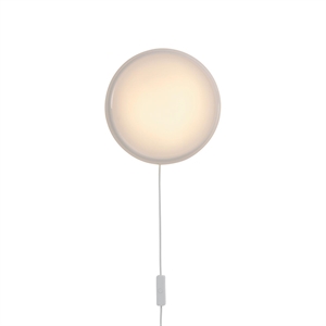 Applique/ Plafonnier Muuto Looped, Dimmable avec Interrupteur, IP44, Blanc