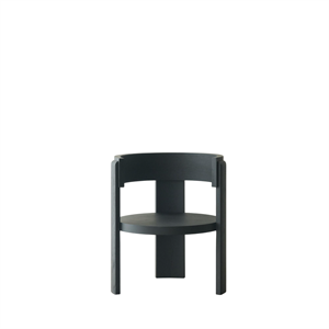 Fauteuil Louise Roe Spina en Chêne Laqué Noir