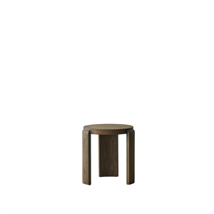 Tabouret Spina Louise Roe en chêne fumé