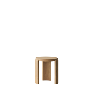 Tabouret Louise Roe Spina en chêne naturel