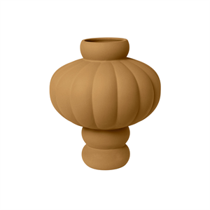 Louise Roe Ballon 03 Vase Ocre Sablé