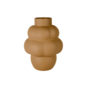 Louise Roe Balloon 04 Vase Grande Ocre sablé