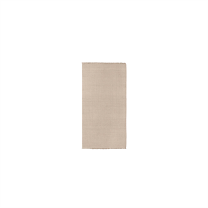 Tapis Louise Roe Found 01 90x180 Beige sablé