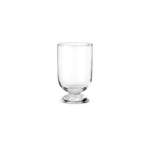 Verre à eau pétillante Louise Roe, grand format, 450 ml, Transparent