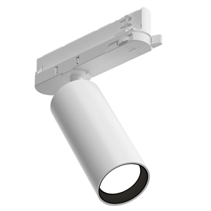 Rail Louis Poulsen LP 51 avec spot Ø5.7 2700K et Blanc marche/arrêt