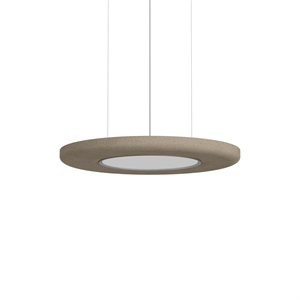 Suspension Louis Poulsen LP Slim L80 3000K Aluminium Brut Foncé