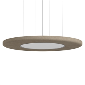 Suspension Louis Poulsen LP Slim L120 2700K Aluminium Brut Foncé