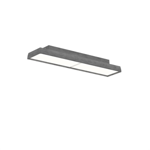 Applique/ Plafonnier Louis Poulsen LP Slim 3000K et Dali en Aluminium Brut Foncé