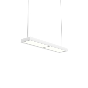Suspension Simple Louis Poulsen LP Slim 3000 K et Dali Blanc