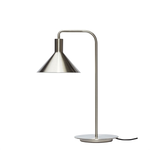 Hübsch Solo Lampe à Poser Nickel