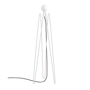 Grupa Products Lampadaire Modèle 2 Blanc/ Noir