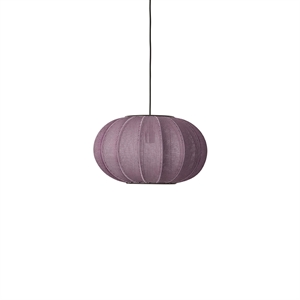 Made By Hand Knit-Wit Suspension Ovale Ø45 Bordeaux